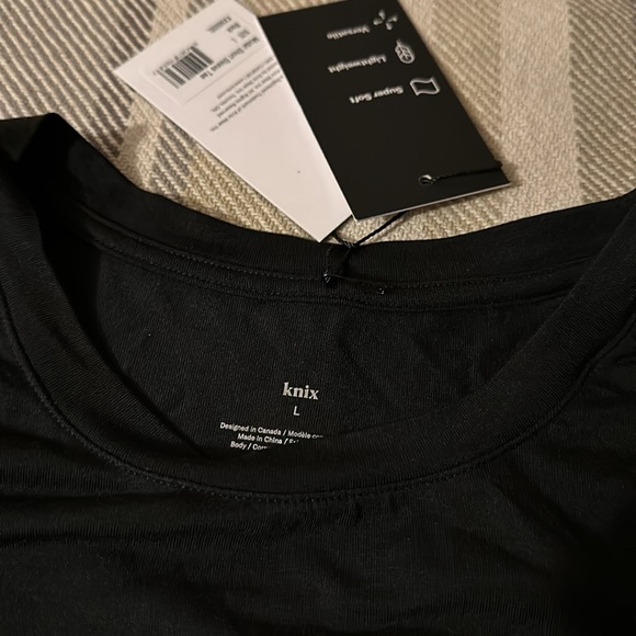 Knix Modal Short Sleeve Tee Size L - Picture 3 of 6